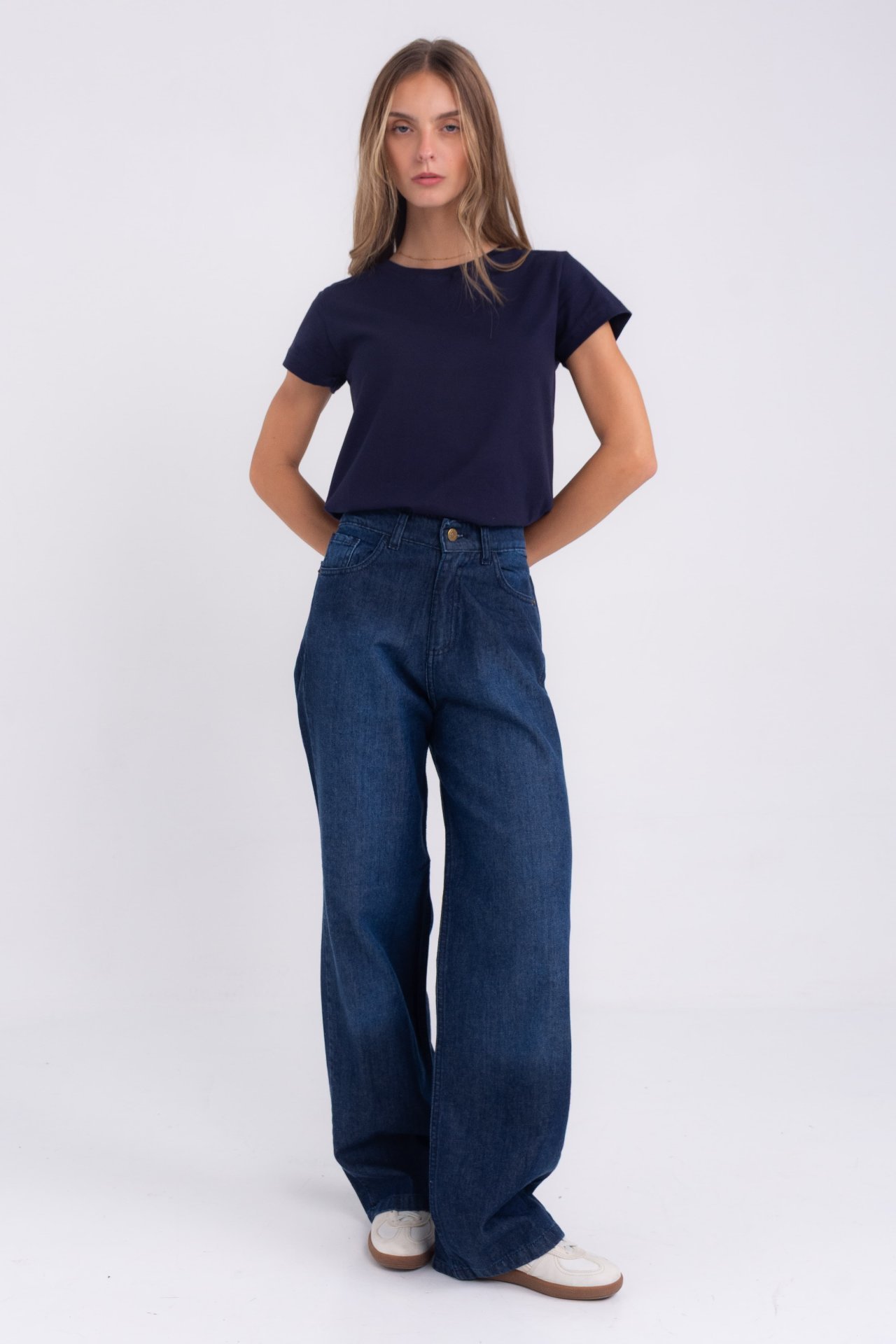 Pantalón Jean Wide Raw